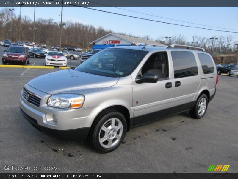 Silver Pearl Metallic / Grey 2005 Saturn Relay 2