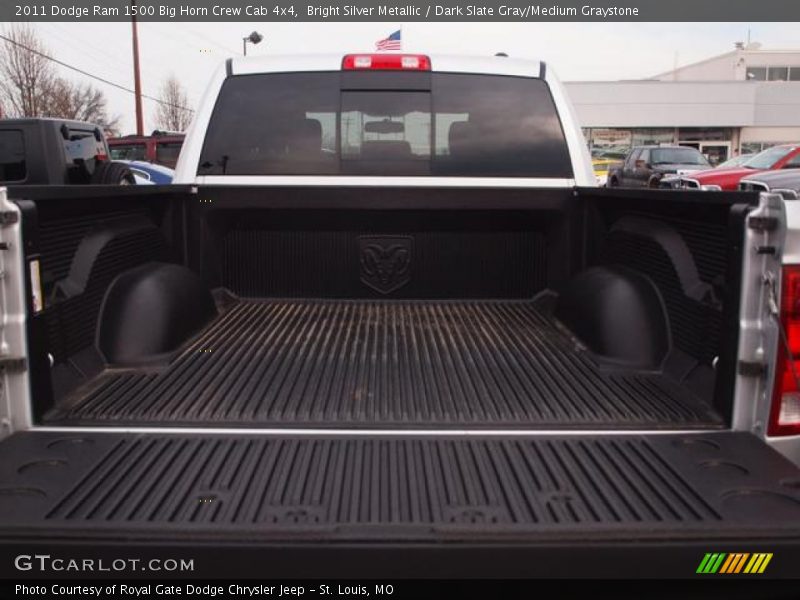 Bright Silver Metallic / Dark Slate Gray/Medium Graystone 2011 Dodge Ram 1500 Big Horn Crew Cab 4x4