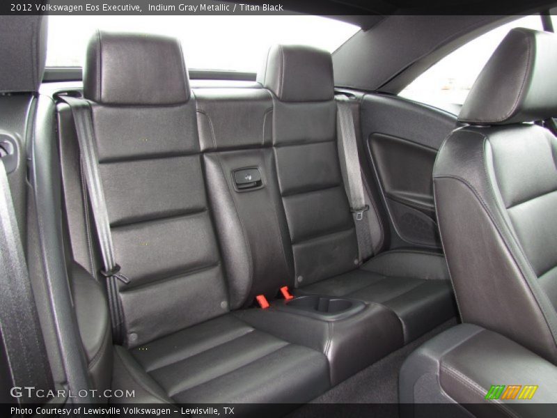 Indium Gray Metallic / Titan Black 2012 Volkswagen Eos Executive