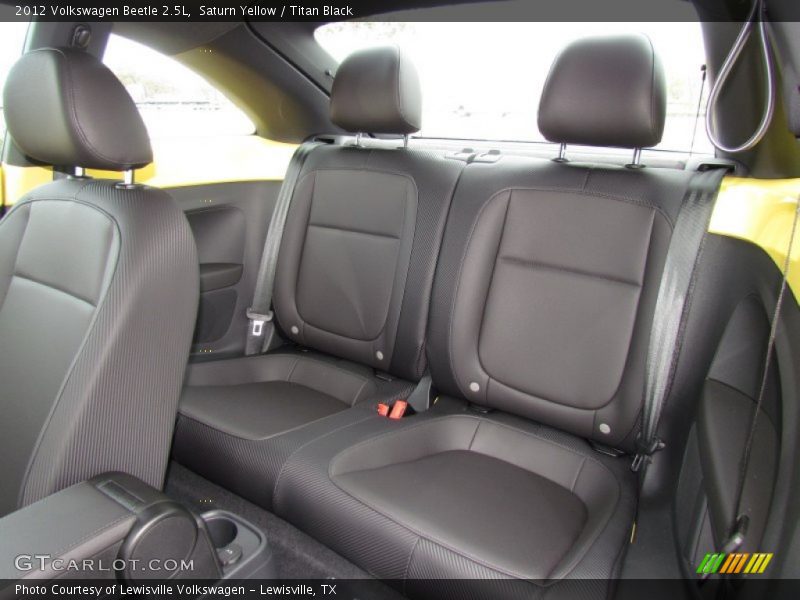 Saturn Yellow / Titan Black 2012 Volkswagen Beetle 2.5L