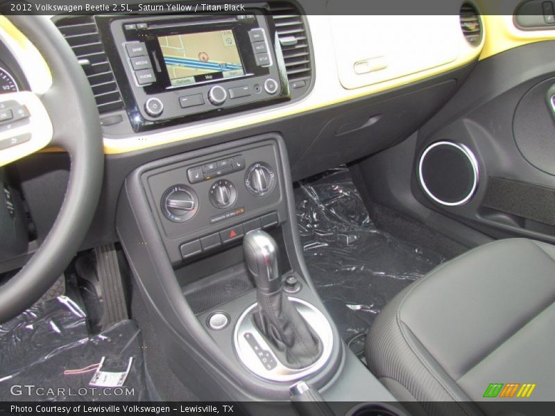 Saturn Yellow / Titan Black 2012 Volkswagen Beetle 2.5L