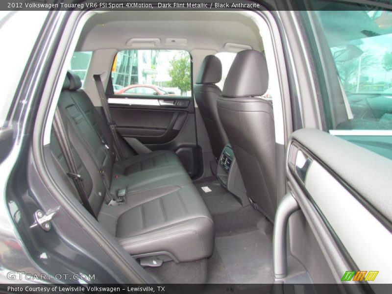 Rear Seat of 2012 Touareg VR6 FSI Sport 4XMotion