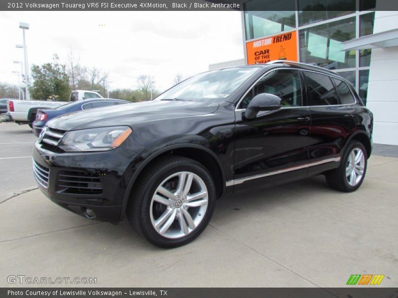 Black / Black Anthracite 2012 Volkswagen Touareg VR6 FSI Executive 4XMotion