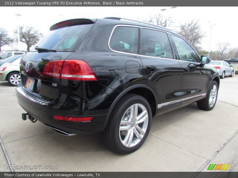 Black / Black Anthracite 2012 Volkswagen Touareg VR6 FSI Executive 4XMotion