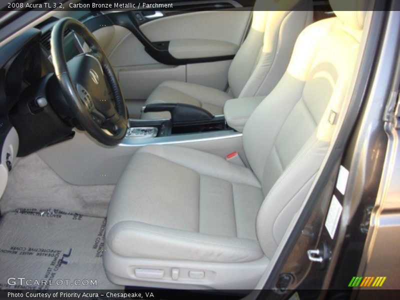 Carbon Bronze Metallic / Parchment 2008 Acura TL 3.2