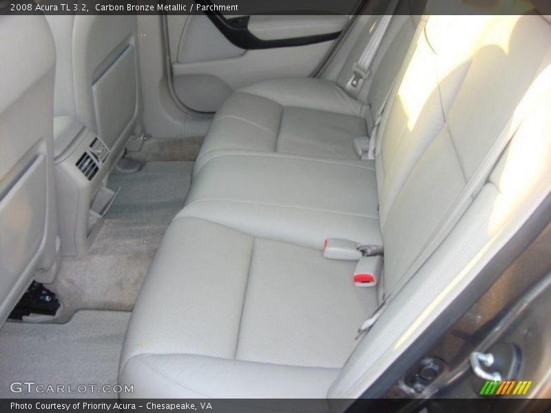 Carbon Bronze Metallic / Parchment 2008 Acura TL 3.2