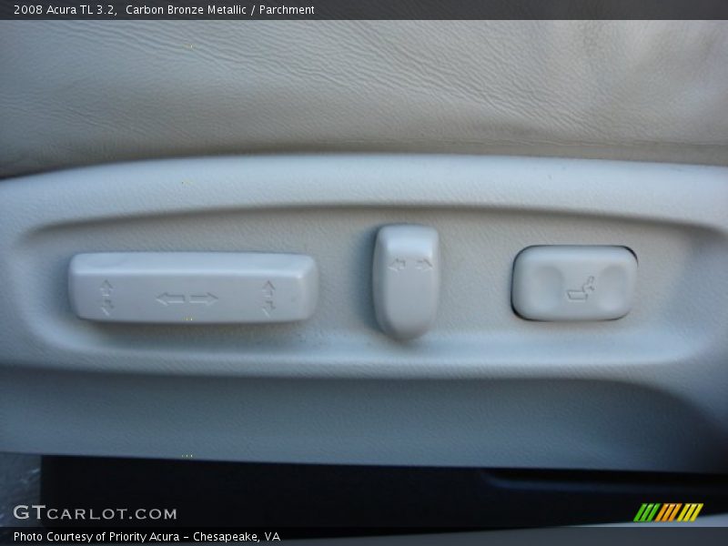 Carbon Bronze Metallic / Parchment 2008 Acura TL 3.2