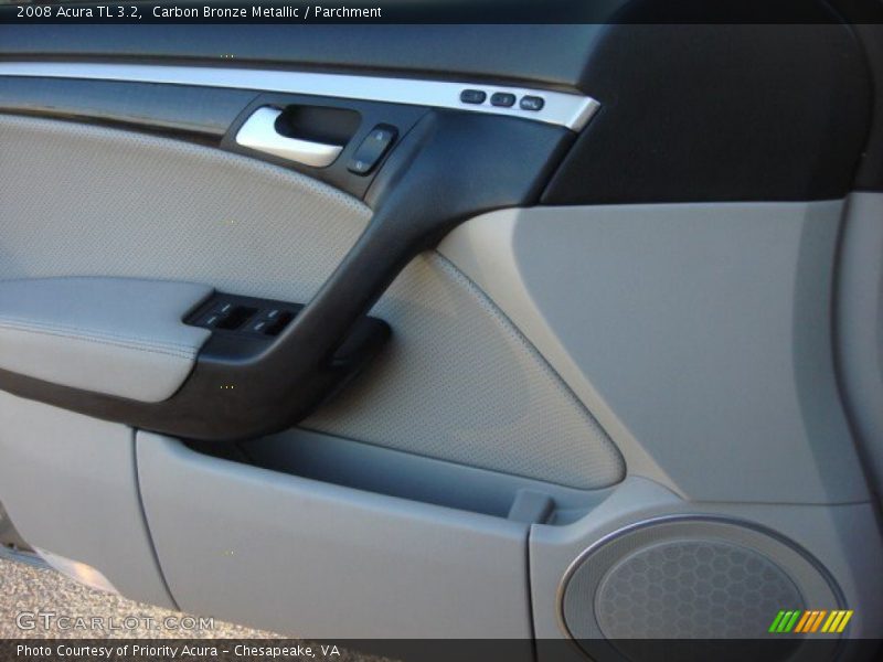 Carbon Bronze Metallic / Parchment 2008 Acura TL 3.2