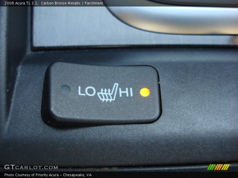 Carbon Bronze Metallic / Parchment 2008 Acura TL 3.2