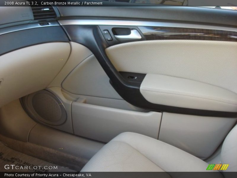 Carbon Bronze Metallic / Parchment 2008 Acura TL 3.2