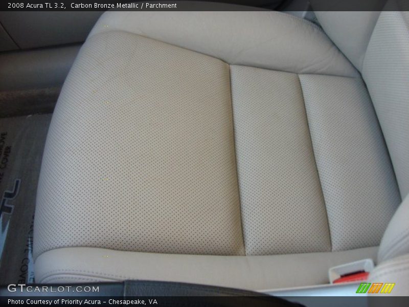 Carbon Bronze Metallic / Parchment 2008 Acura TL 3.2