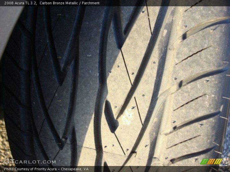 Carbon Bronze Metallic / Parchment 2008 Acura TL 3.2