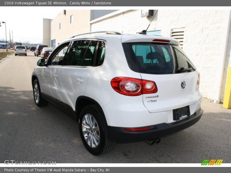 Candy White / Sandstone 2009 Volkswagen Tiguan SE 4Motion
