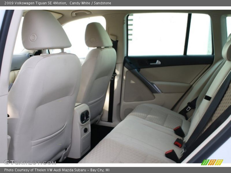 Candy White / Sandstone 2009 Volkswagen Tiguan SE 4Motion