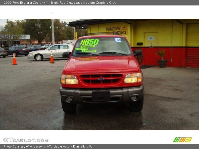 Bright Red Clearcoat / Medium Graphite Grey 1999 Ford Explorer Sport 4x4