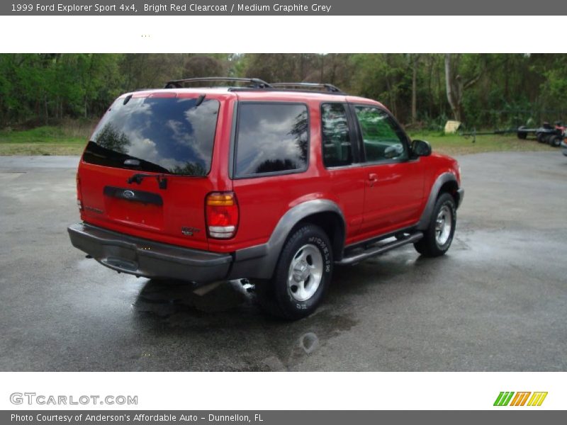 Bright Red Clearcoat / Medium Graphite Grey 1999 Ford Explorer Sport 4x4