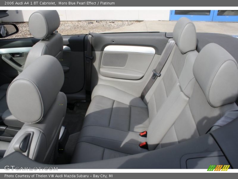 Moro Blue Pearl Effect / Platinum 2006 Audi A4 1.8T Cabriolet