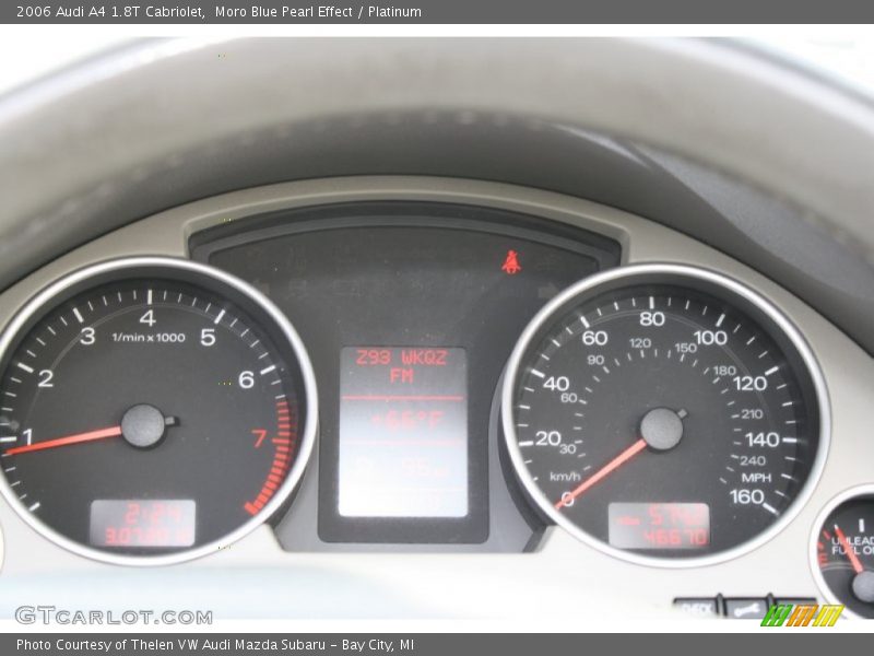  2006 A4 1.8T Cabriolet 1.8T Cabriolet Gauges