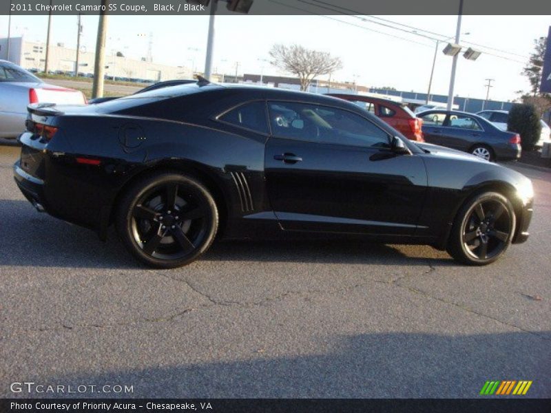 Black / Black 2011 Chevrolet Camaro SS Coupe