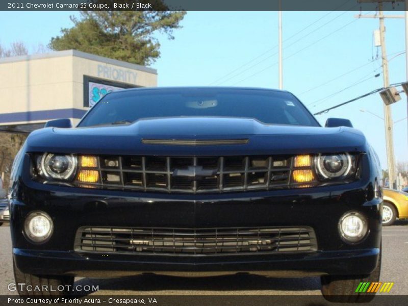 Black / Black 2011 Chevrolet Camaro SS Coupe