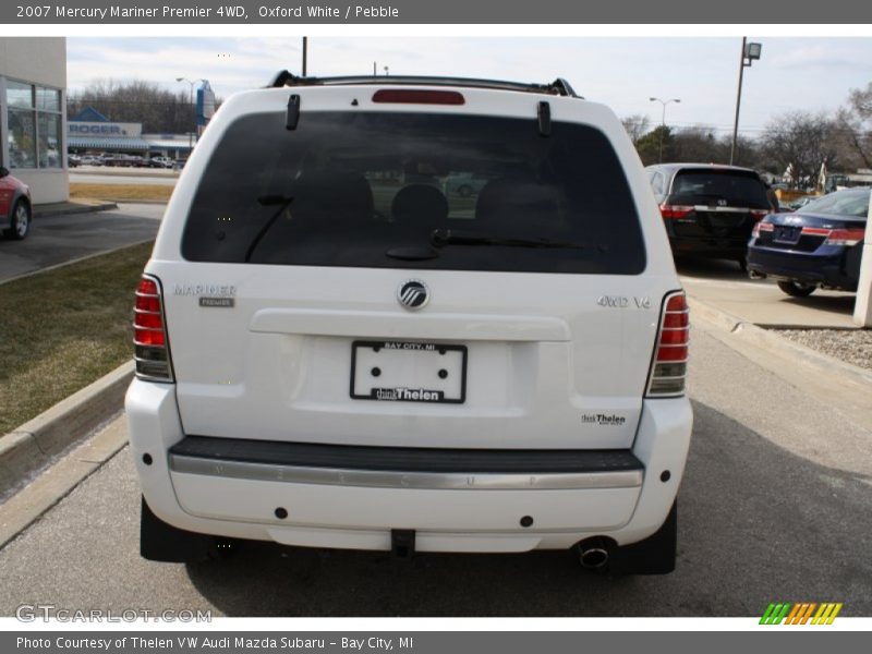 Oxford White / Pebble 2007 Mercury Mariner Premier 4WD