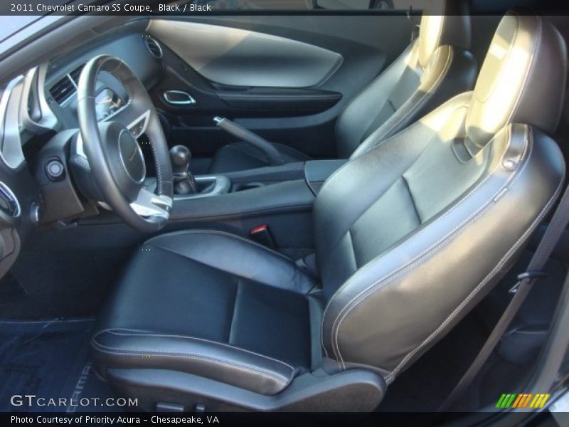 Black / Black 2011 Chevrolet Camaro SS Coupe