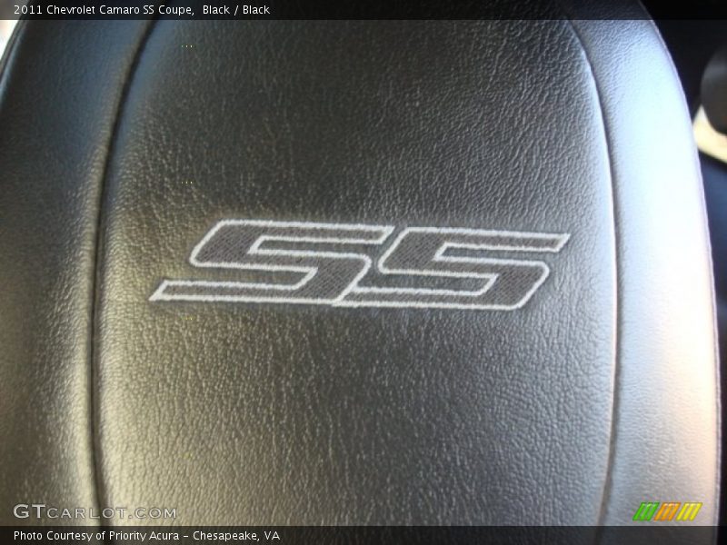 Black / Black 2011 Chevrolet Camaro SS Coupe