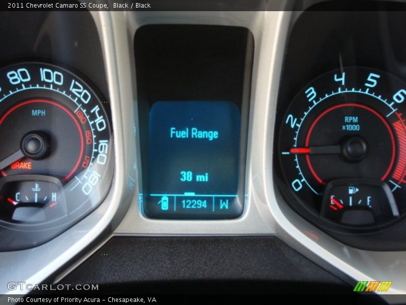 Black / Black 2011 Chevrolet Camaro SS Coupe