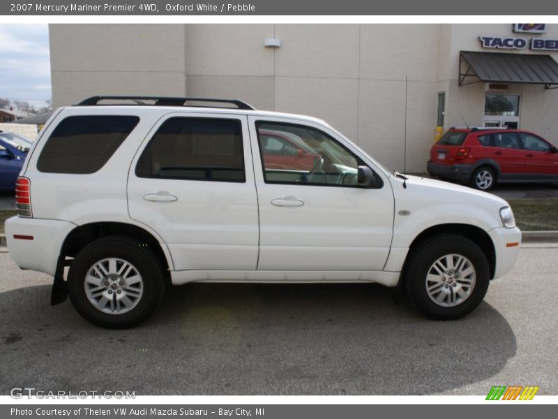 Oxford White / Pebble 2007 Mercury Mariner Premier 4WD