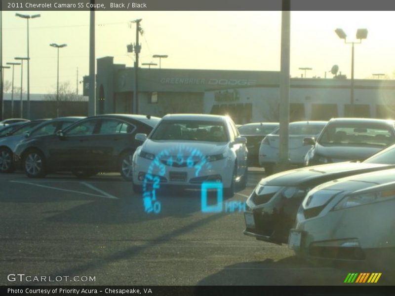 Black / Black 2011 Chevrolet Camaro SS Coupe