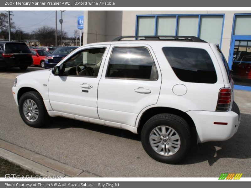 Oxford White / Pebble 2007 Mercury Mariner Premier 4WD