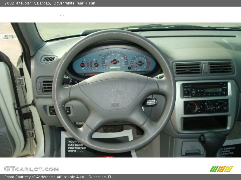 Dover White Pearl / Tan 2002 Mitsubishi Galant ES