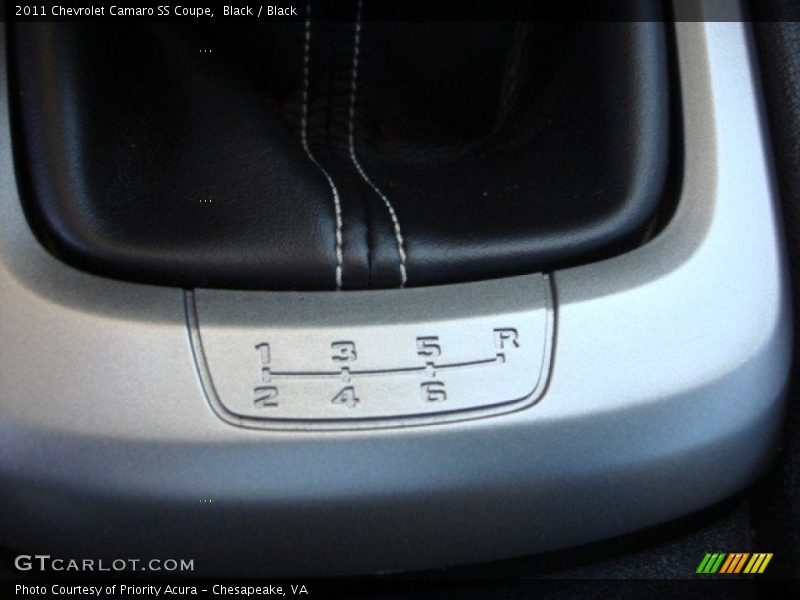 Black / Black 2011 Chevrolet Camaro SS Coupe