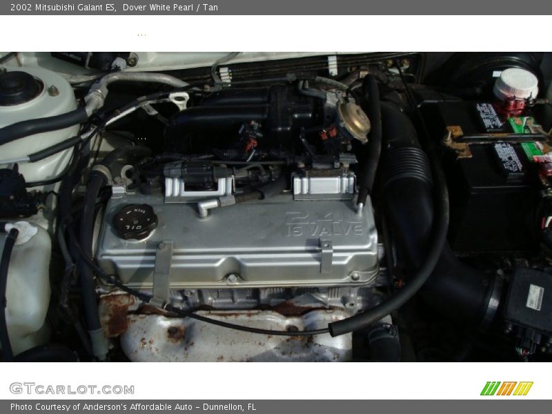 Dover White Pearl / Tan 2002 Mitsubishi Galant ES