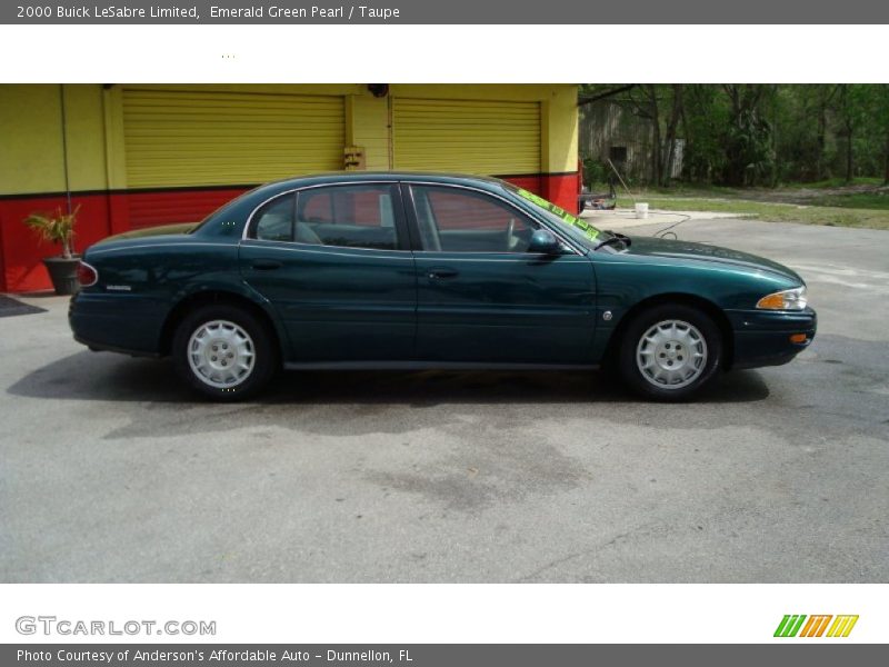 Emerald Green Pearl / Taupe 2000 Buick LeSabre Limited