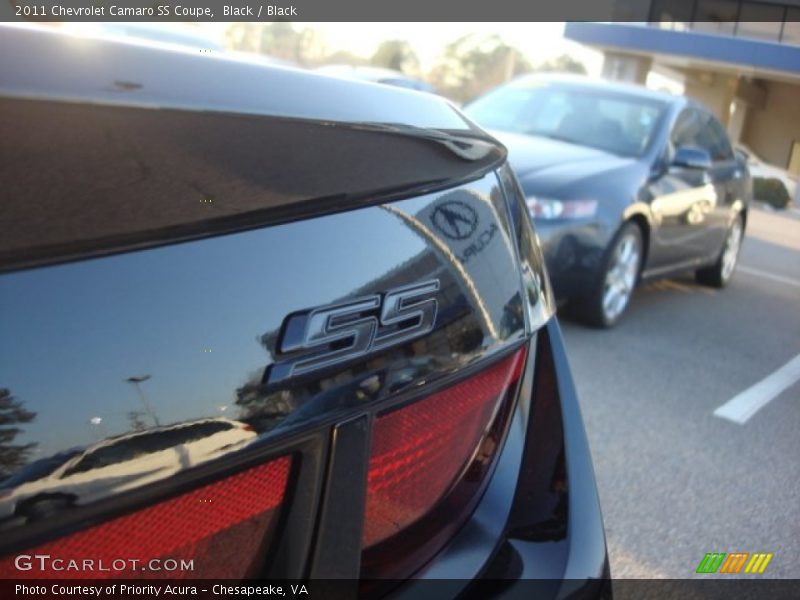 Black / Black 2011 Chevrolet Camaro SS Coupe