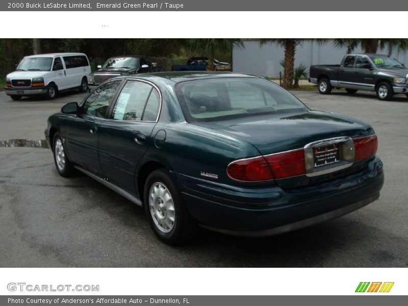 Emerald Green Pearl / Taupe 2000 Buick LeSabre Limited
