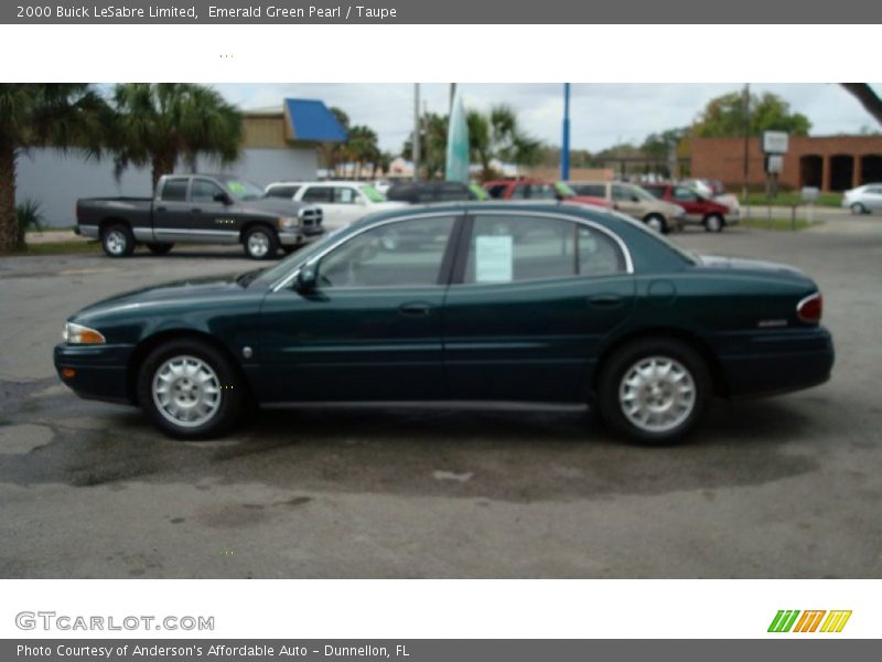 Emerald Green Pearl / Taupe 2000 Buick LeSabre Limited