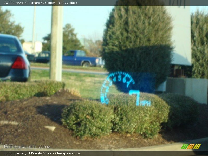 Black / Black 2011 Chevrolet Camaro SS Coupe
