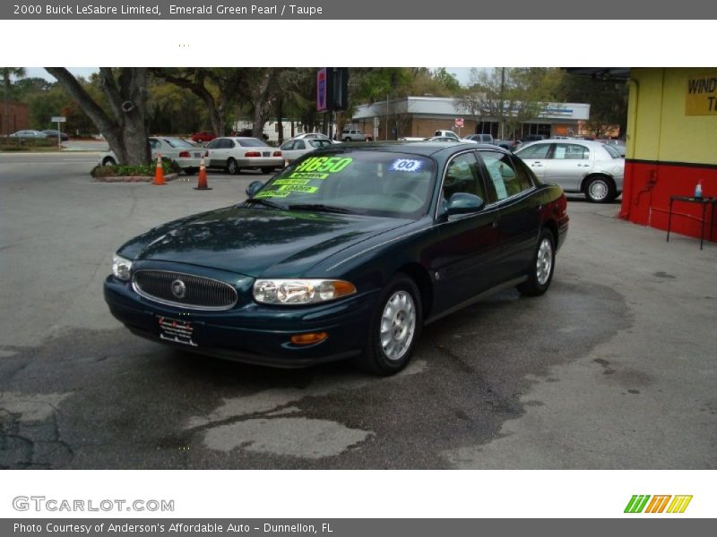 Emerald Green Pearl / Taupe 2000 Buick LeSabre Limited