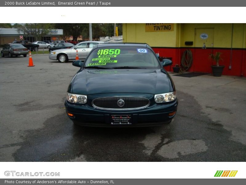 Emerald Green Pearl / Taupe 2000 Buick LeSabre Limited