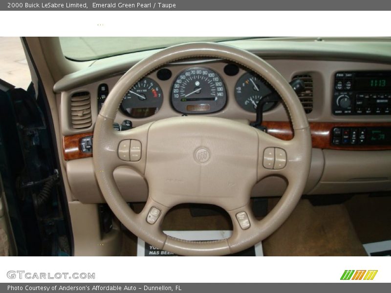 Emerald Green Pearl / Taupe 2000 Buick LeSabre Limited