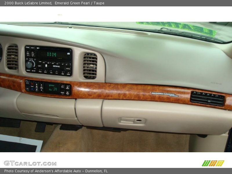 Emerald Green Pearl / Taupe 2000 Buick LeSabre Limited