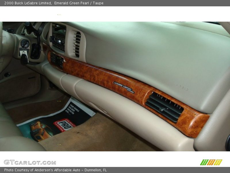 Emerald Green Pearl / Taupe 2000 Buick LeSabre Limited