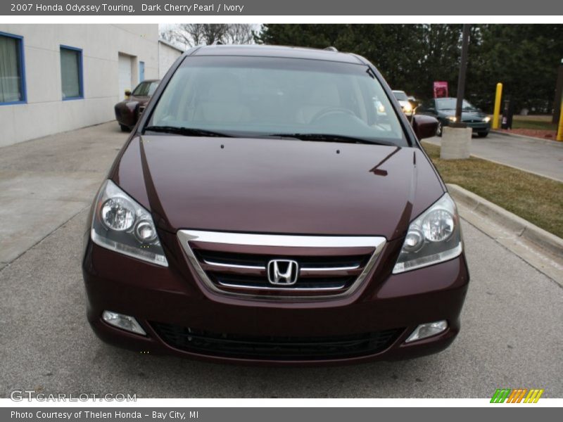 Dark Cherry Pearl / Ivory 2007 Honda Odyssey Touring