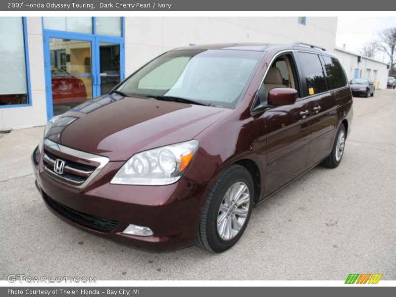 Dark Cherry Pearl / Ivory 2007 Honda Odyssey Touring