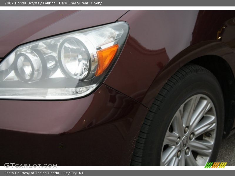 Dark Cherry Pearl / Ivory 2007 Honda Odyssey Touring