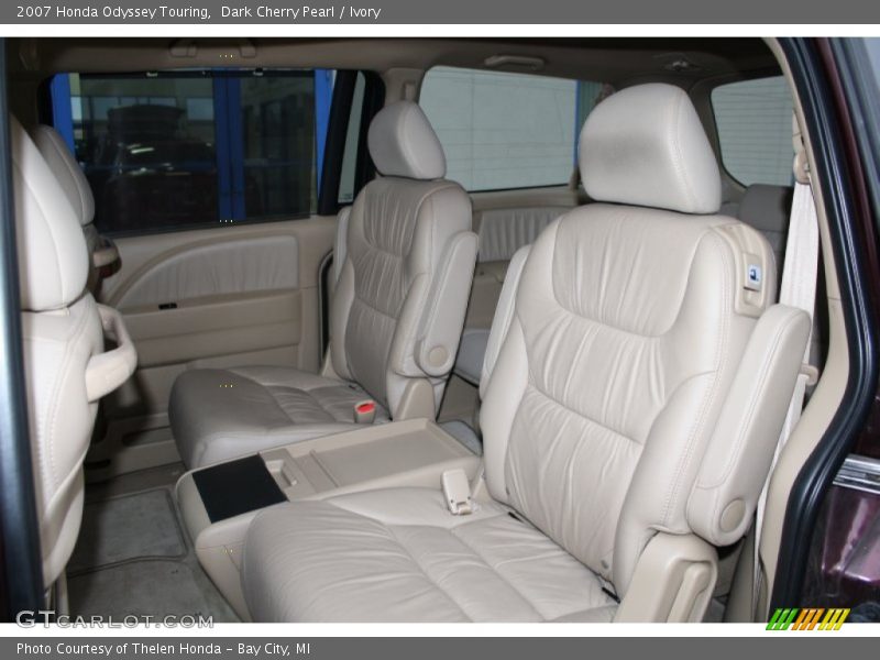 Dark Cherry Pearl / Ivory 2007 Honda Odyssey Touring