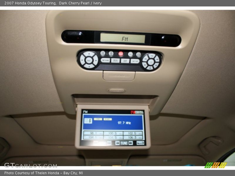 Dark Cherry Pearl / Ivory 2007 Honda Odyssey Touring