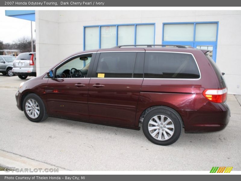 Dark Cherry Pearl / Ivory 2007 Honda Odyssey Touring